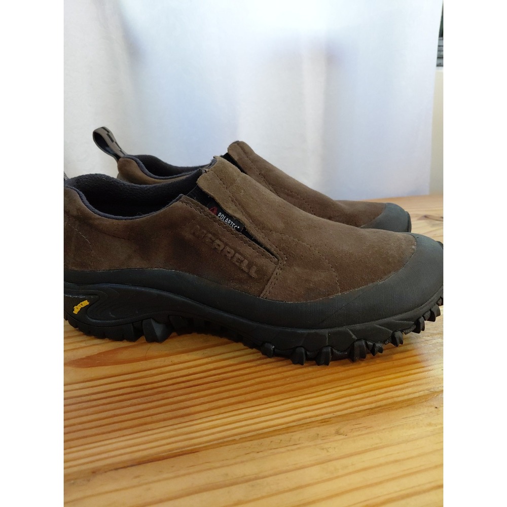 New Merrell Men's Shiver Moc Waterproof Slip-On Shoes - Gunsmoke
